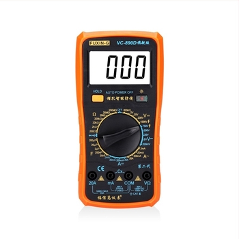 Fuxin High Instrument VC890D digitális multiméter professzionális használatra intelligens kijelzővel, automatikus kikapcsolással és égés elleni védelemmel