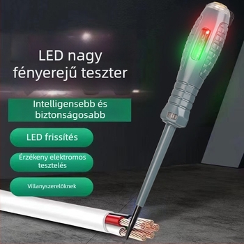Elektrikusok számára készült nagy nyomatékú, színes LED-es mérő toll intelligens érzékeléssel a megszakított vezetékek észlelésére