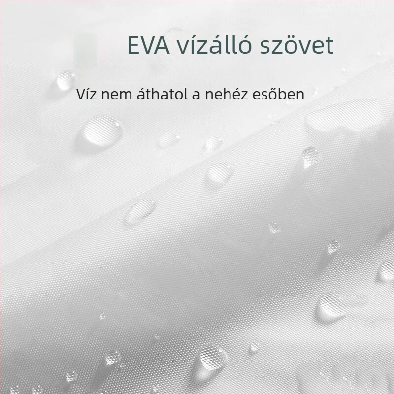 Gyerek EVA esőponchó, vast anyag, PU vízálló réteg, kültéri túrázáshoz