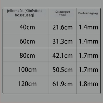 Két lábas tengeri és csónakos horgász rig, kihúzható, rozsdamentes acélból
