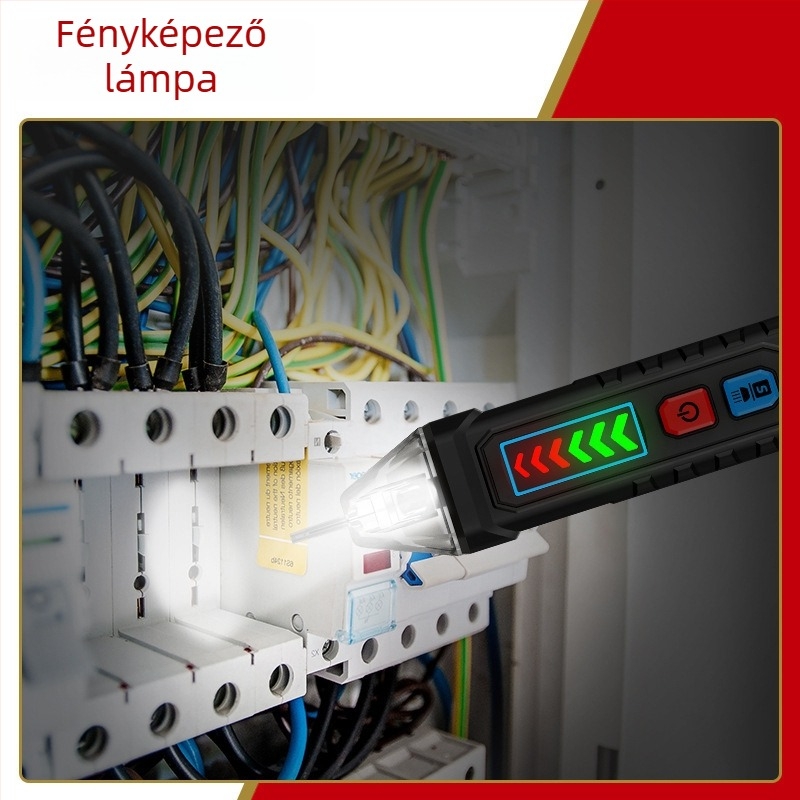 TA881A Digitális kijelzős elektromos tesztpen — többfunkciós vonaldetektor, megszakítás detektálása, érintés nélküli indukció