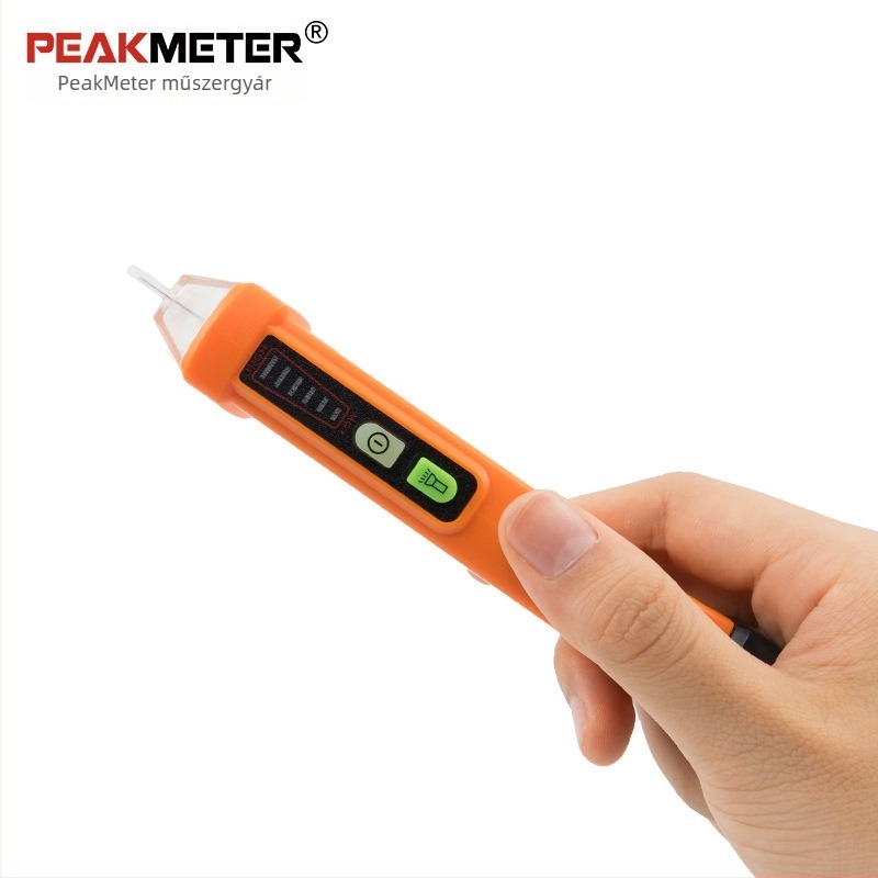 PEAKMETER PM8908C Nem érintéses feszültségvizsgáló toll – villanyszerelők számára