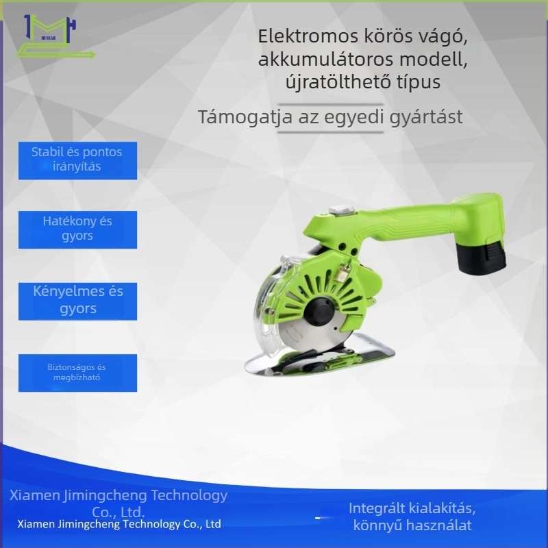 Kézi elektromos körvágó gép – hálózati tápegység, 16,8–21 V, ütésmentes, rozsdamentes acélhoz