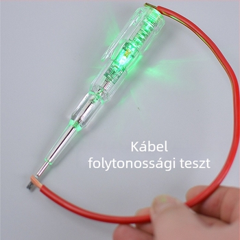 Többfunkciós elektromos tesztelő toll intelligens indukcióval és nagy láthatóságú fényjelzővel