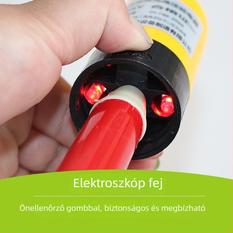 To leap Split-típusú nagyfeszültségű elektroszkóp hang- és fényindikátorral, 10 kV
