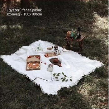 Kemping Piknik matrac – pamut, nedvességálló, vastagított, 1-2 személy számára