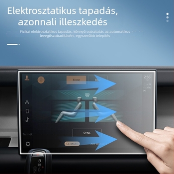 Defender központi kijelzővédő – edzett üveg, hőmérsékletállóság, központi vezérlő pozíció