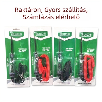 Autóvillamossági áramkör teszter tollal, 3V-70V