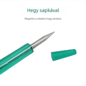 Autó villamos áramkör tesztpen – 6V-12V-24V, akkumulátor és áramkör diagnosztikai eszköz, zöld LED