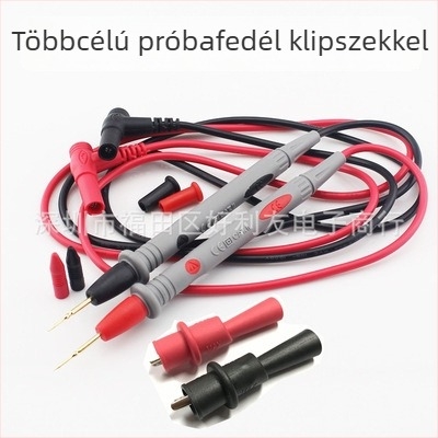 ONLYOU Multiméter vizsgáló tűk klippel — ultra vékony hegy, 1000V, 20A