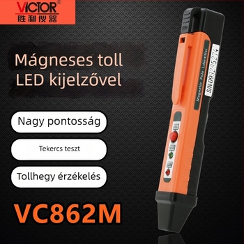Victor VC862M mágneses pólus toll – polaritás detektor