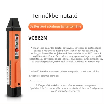 Victor VC862M mágneses pólus toll – polaritás detektor