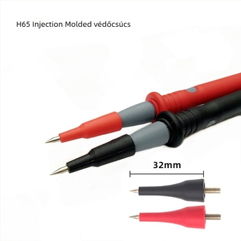 8 az 1-ben multifunkciós multiméter tesztvezeték PVC házban és cserélhető csúcsokkal
