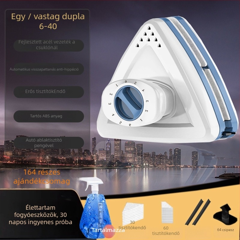 Egyoldalas üvegkaparó – ABS, kézi autóablak tisztító eszköz, Oulijie márka