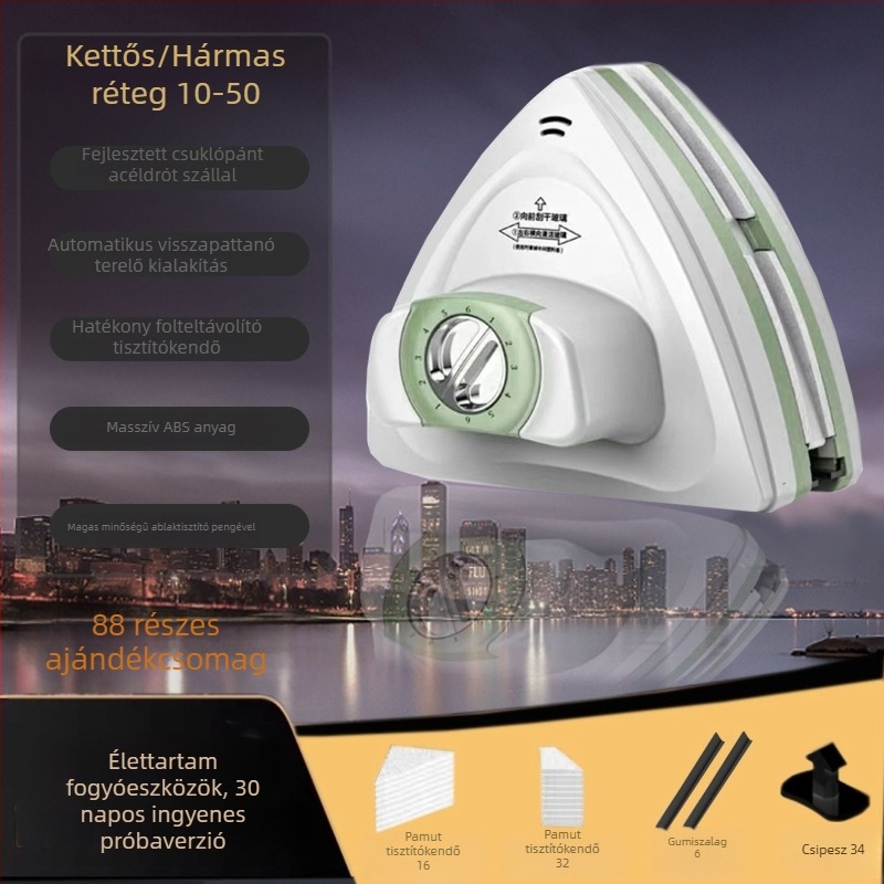 Egyoldalas üvegkaparó – ABS, kézi autóablak tisztító eszköz, Oulijie márka