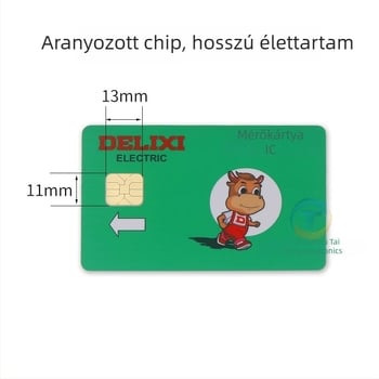 Intelligens előre fizetett elektromos mérő IC-kártya töltésre – Nem importált, Nem testreszabható, Márka: Más