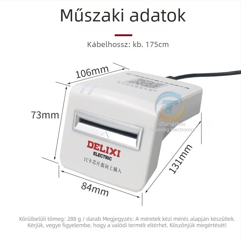 Intelligens előre fizetett elektromos mérő IC-kártya töltésre – Nem importált, Nem testreszabható, Márka: Más