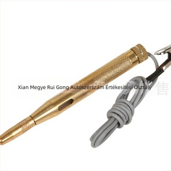 Autóvillamossági feszültségmérő toll, 6V-12V-24V, autóhálózati áramkörök teszteléséhez