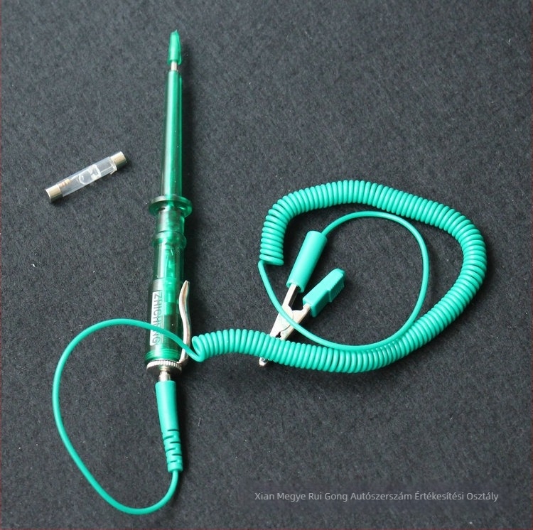 Autóvillamossági feszültségmérő toll, 6V-12V-24V, autóhálózati áramkörök teszteléséhez