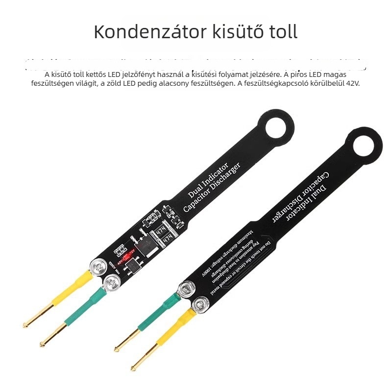 D modell magasfeszültségű kondenzátor kisülő toll, AC/DC kisülés