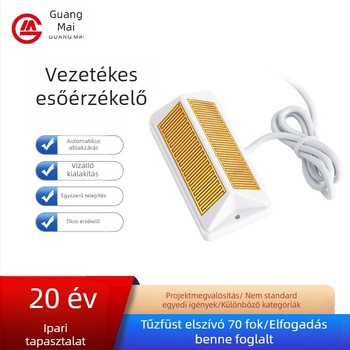 Ajtó- és ablaknyitó kábel-esőérzékelővel, műanyag kivitel, Guangmai