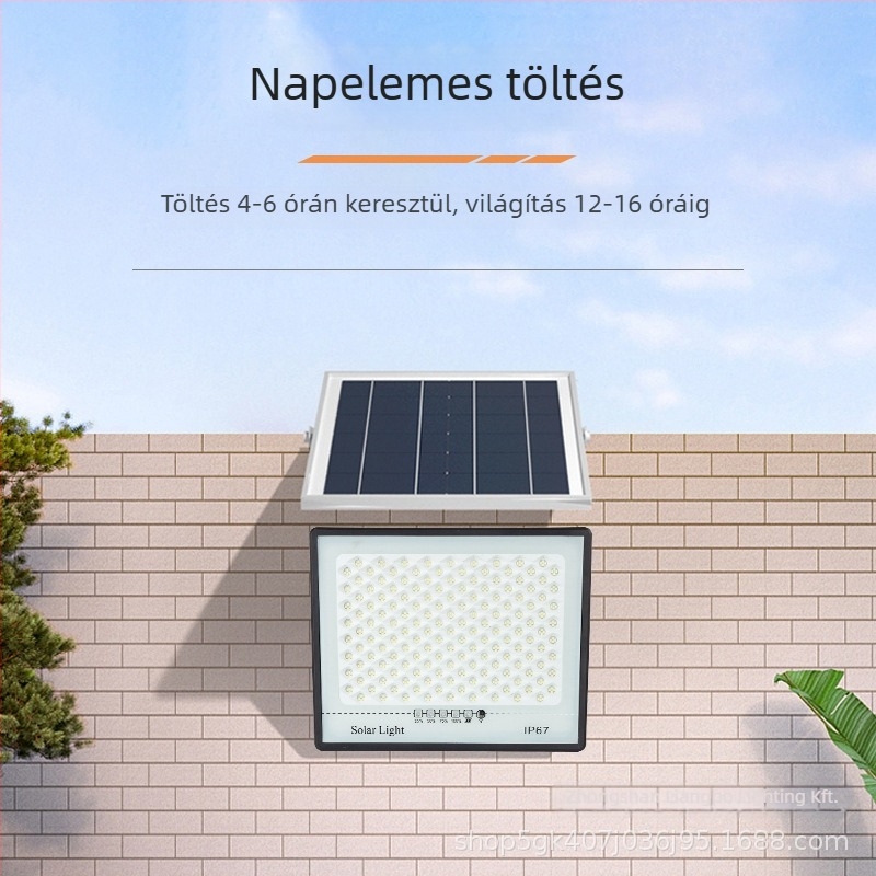 Napelemes kültéri kertvilágítás IP67 vízálló, All-over-the-sky csillag dizájn, 2835 LED dióda, fehér fény