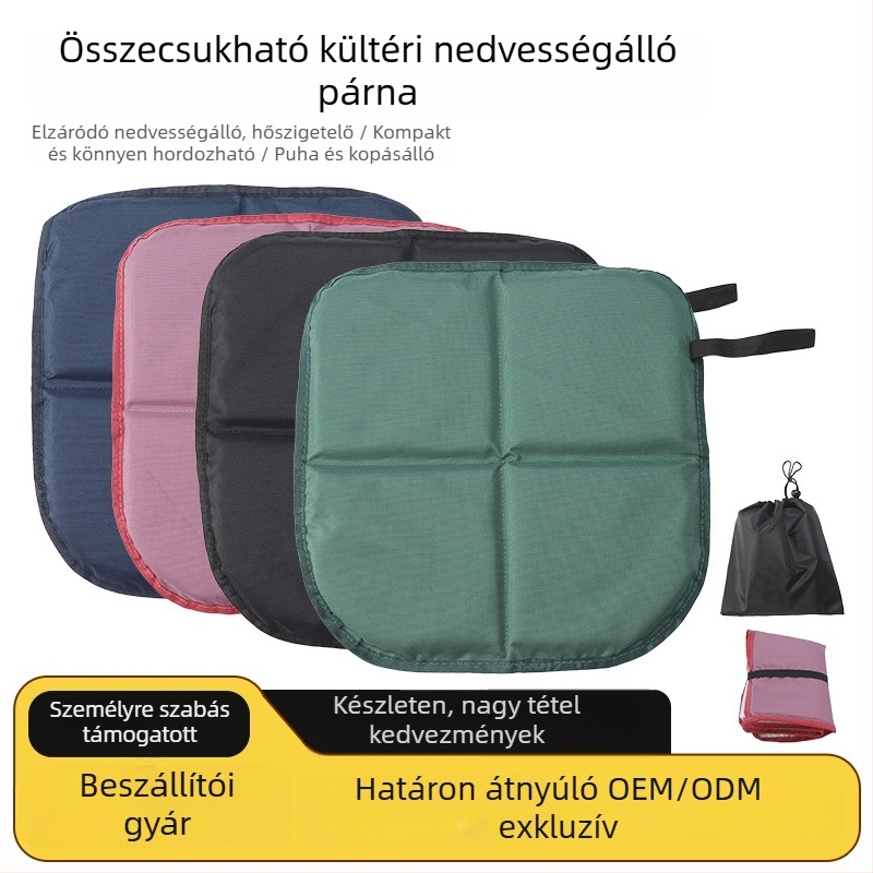Összecsukható piknik matrac, Oxford anyagból, nedvességálló és vízálló, csúszásmentes, 1-2 személyre