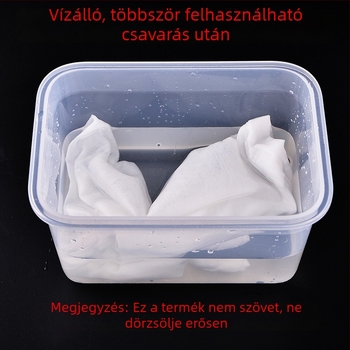 Fa cellulózból készült egyszer használatos törölköző, 40 g felszívóképesség, 190 lap/csomag, 25 csomag