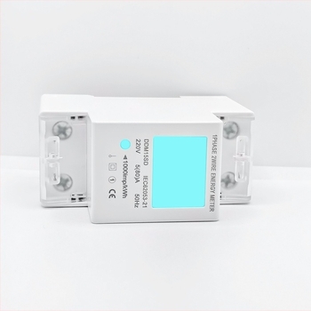 DDM15SD egypólusú, többfunkciós energiamérő LCD háttérvilágítással, 220V, csomagolás 100 db