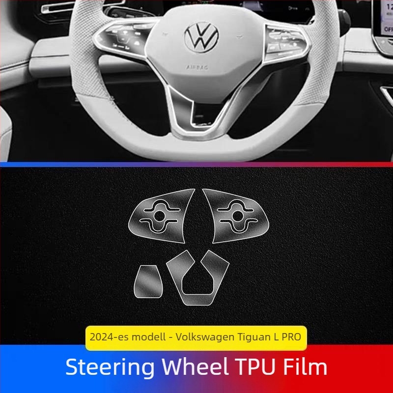 VW Tiguan L navigációs kijelzővédő fólia – TPU, Testreszabás nélkül, Ajándék: Egyéb