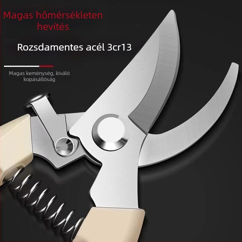 Mingsen kerti ágvágó olló — vastag ágakhoz, gyümölcsfákhoz, otthoni cserép-kerthez és virágágyásokhoz