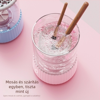 Minden egyben sminkecset tisztító, automata, gyors száradás, újratölthető elektromos tisztító (nettó tartalom: 260)