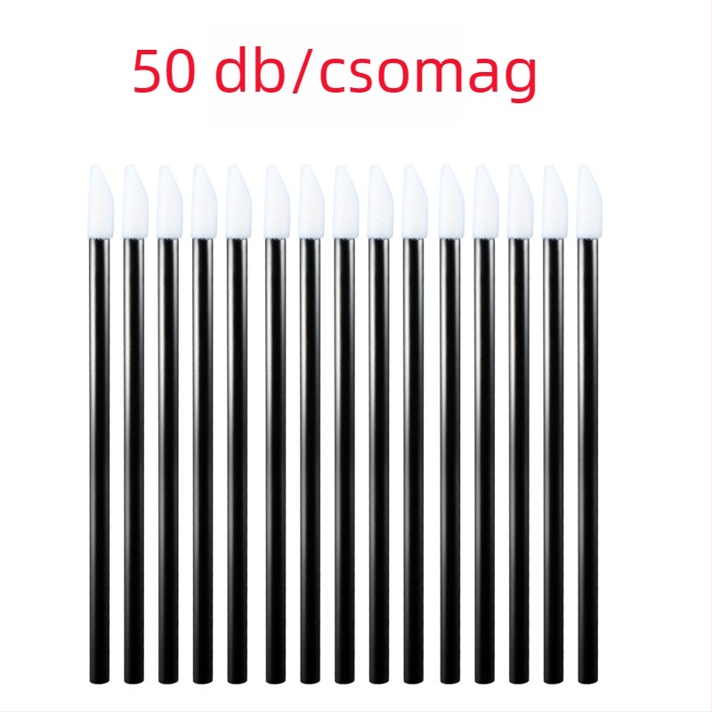 LIDDY Szempillák tisztító pamutpálca nylon spirál kefével, 100 ml