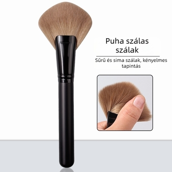 Arcra való púder ecset, ventilátor alakú, puha és bolyhos, 30 g, Ke shixiu márka