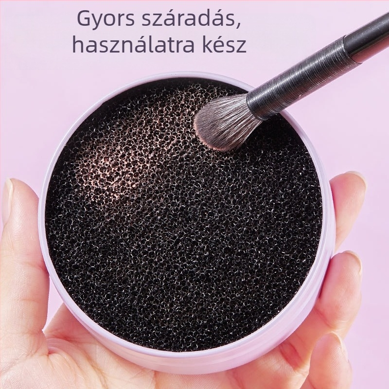 GECOMO Sminkecset Tisztító Doboz – gyors tisztítás, nem kell mosni, száraz tisztítás