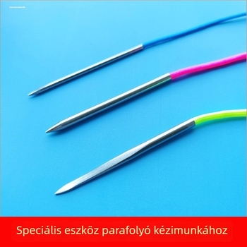 Rozsdamentes acél kötőtűkészlet – kézzel készített, DIY karkötők és ékszerekhez való kiegészítők