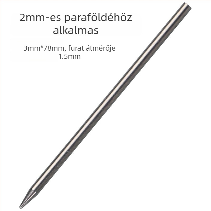 Rozsdamentes acél kötőtűkészlet – kézzel készített, DIY karkötők és ékszerekhez való kiegészítők