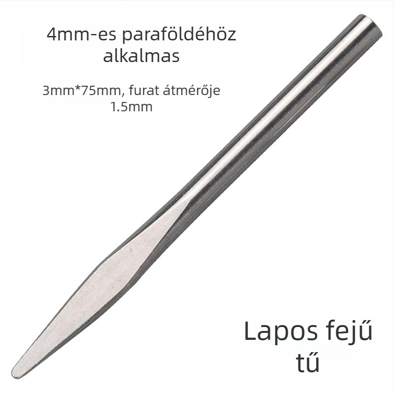 Rozsdamentes acél kötőtűkészlet – kézzel készített, DIY karkötők és ékszerekhez való kiegészítők