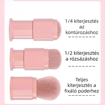 Ai Zhuangyan porpúder és pirosító ecset, szintetikus szálak, egyfejű ecset