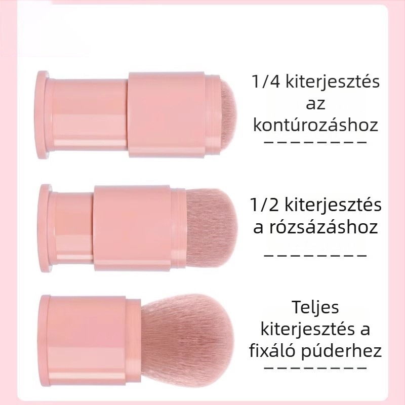 Ai Zhuangyan porpúder és pirosító ecset, szintetikus szálak, egyfejű ecset