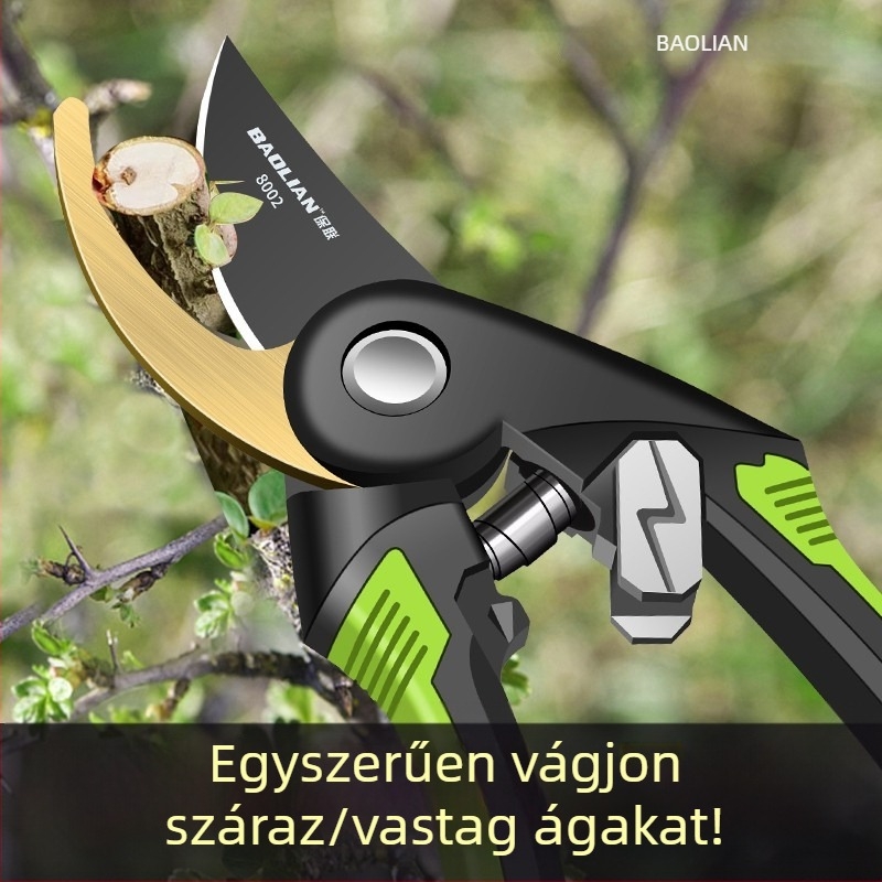 Metszőolló - ágakhoz, kertészeti metszéshez, gyümölcsfák metszéséhez, virágmetszéshez