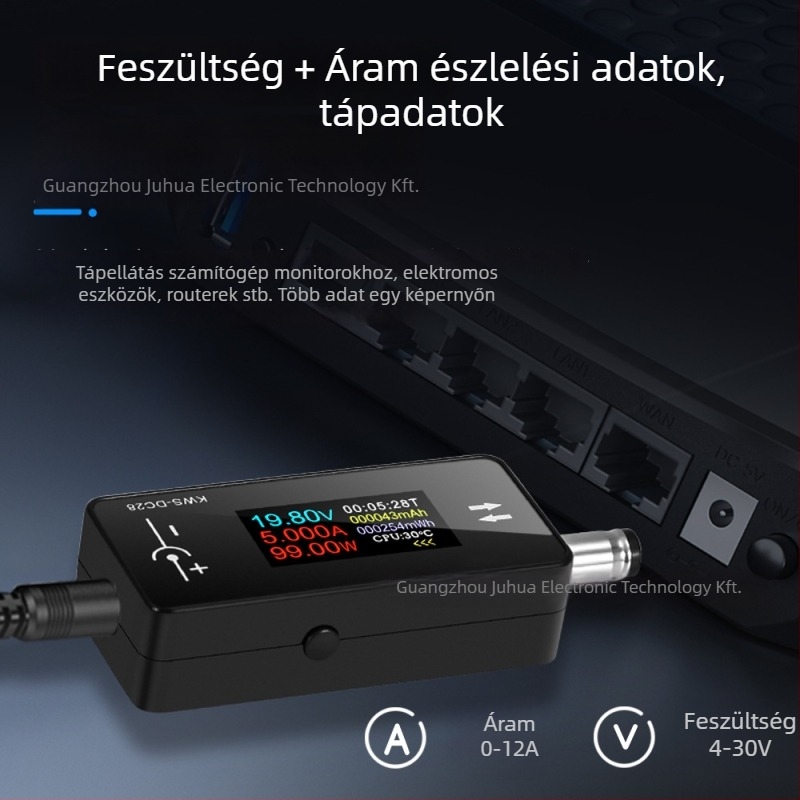 KWS-DC28 Áram- és feszültségdetektor, Guangdong eredetű, Nem importált, Nincs jogosult magánmárka