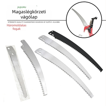 Magaslatú ágvágó olló háromlyukú fűrészlappal – Kertészeti eszközök, márka Jiujiu Wood