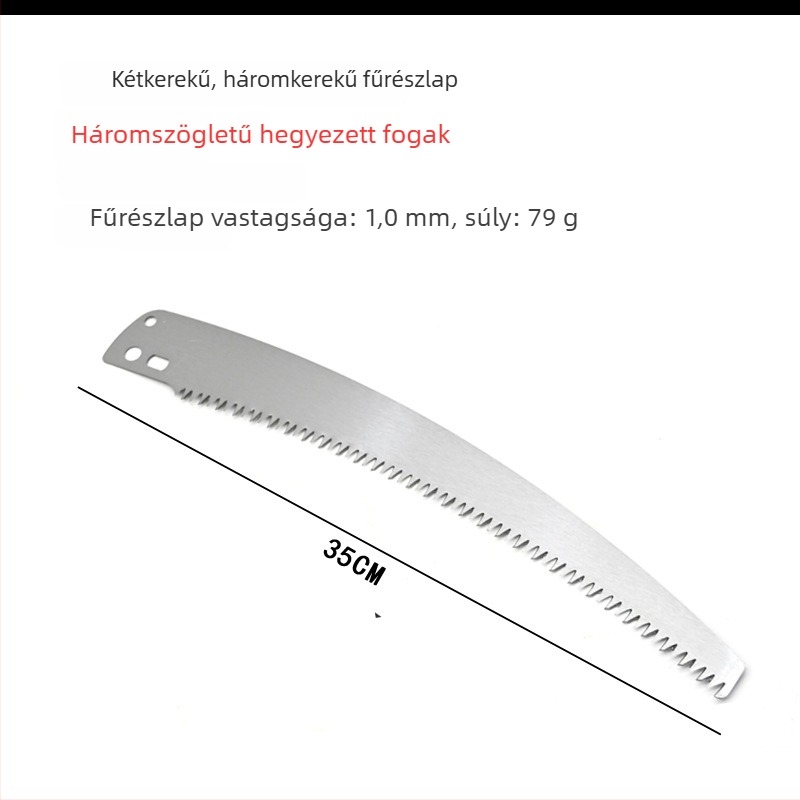Magaslatú ágvágó olló háromlyukú fűrészlappal – Kertészeti eszközök, márka Jiujiu Wood
