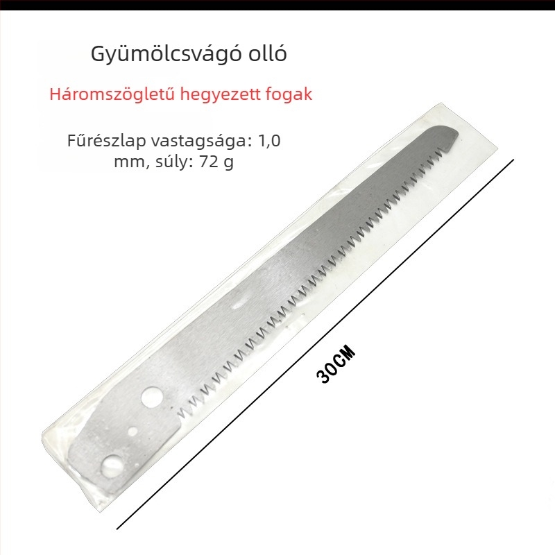 Magaslatú ágvágó olló háromlyukú fűrészlappal – Kertészeti eszközök, márka Jiujiu Wood