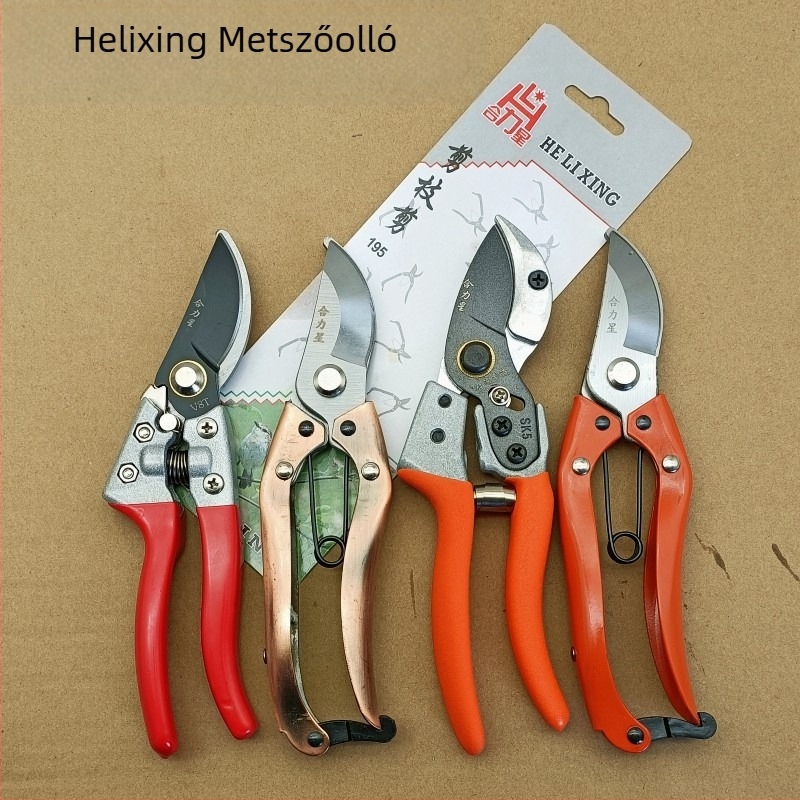 Helixing metszőolló gyümölcsfákhoz – kényelmes kerti olló vastag ágakhoz
