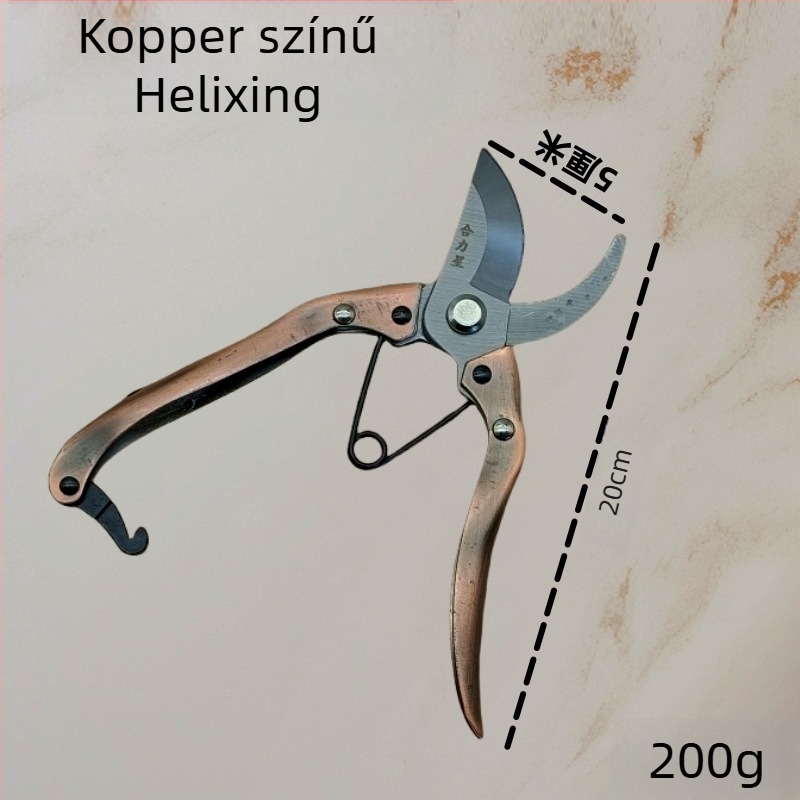 Helixing metszőolló gyümölcsfákhoz – kényelmes kerti olló vastag ágakhoz