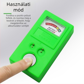 Record Work Óraakku Teszter – Akkumulátor Mérő Eszköz, Gomb Akkumulátor Teszt