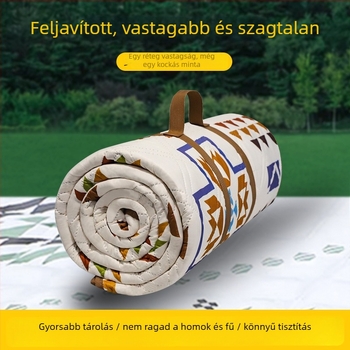 Oxford szövetből készült piknik matrac, nedvességálló, Outdoor 1 modell, 4–8 főre, súly 1,25 kg