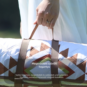 Oxford szövetből készült piknik matrac, nedvességálló, Outdoor 1 modell, 4–8 főre, súly 1,25 kg